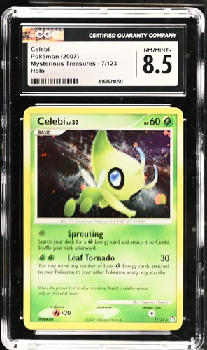 Celebi graded CGC 8.5 for sale on eBay