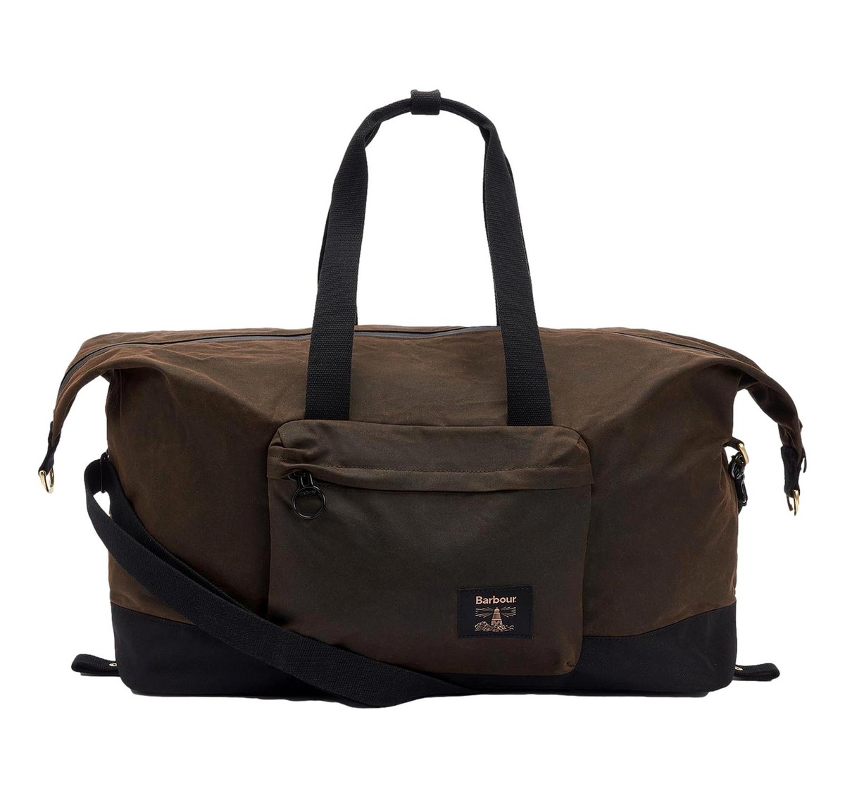 Barbour Travel Duffle Bag Field In Waxed Fabric UBA0715OL71 Color