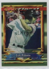 1994 Topps Finest Refractor Luis Polonia #365 13ys