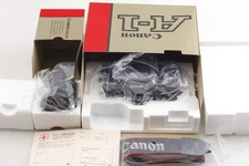 [TOP MINT BOXED] Canon A-1 Body New FD NFD 50mm f/1.4 Lens Strap from JAPAN