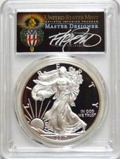 2017-s  Silver Eagle Dollar Cleveland Fdoi Ltd.  Ed. Proof Set  Pcgs Pr70dcam