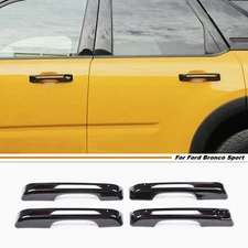 Car Door Handles Trim Cover For Ford Bronco Sport 21-24 Accessories Gloss Black