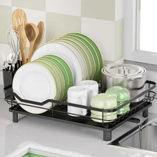 ROTTOGOON Dish Drying Rack, Stainless Steel Rustproof Dish Rack for Kitchen
