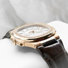 Patek Philippe Rose Gold Nautilus Factory Diamond Set Bezel 7010R-001 FULL SET 7