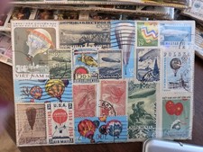 VINTAGE Worldwide STAMPS ~  BALLONS And Blemps 