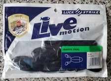 Luck E Strike Live Motion Frantic Frog Black 3" 5pk 