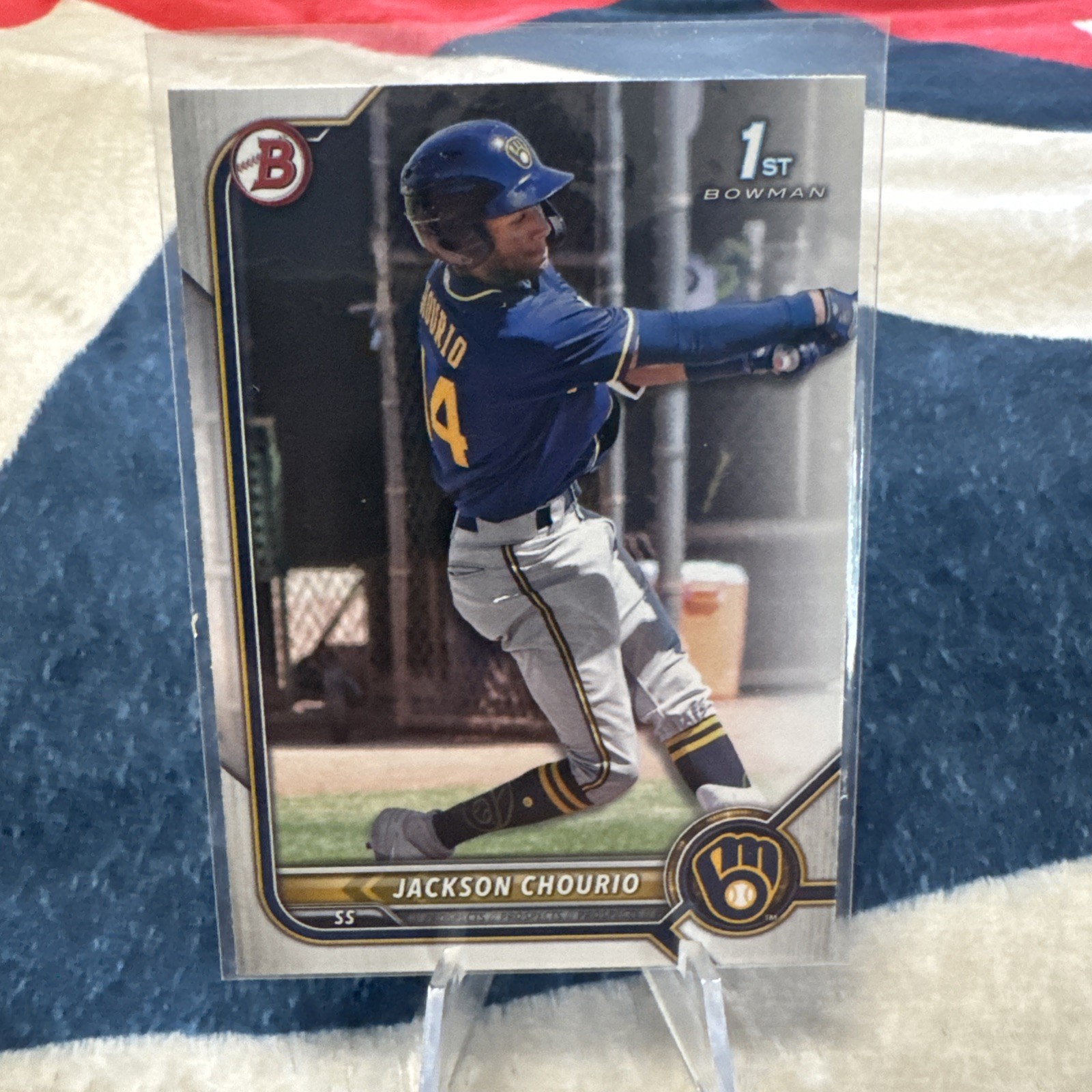 2022 Bowman | Jackson Chourio | 1st Bowman Paper
