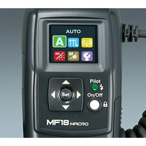 Nissin NDMF18N MF18 Macro Ring Flash Nikon (Black) From JPN - Image 3 of 4