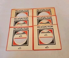 45 RPM 7" RECORD SLEEVES CO. SLEEVE 6 PACK SEE PHOTOS RCA/Victor Records SLV351 