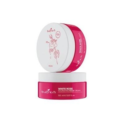 Bulfresh - Gesichts Creme Weisse Rose 150 ml