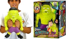 JA-RU Huge Mega Stretchy Monster Toy 12" Tall Stretching 400 his Size...
