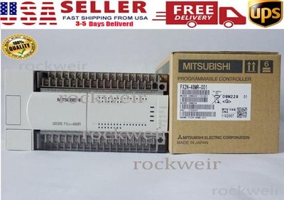 1PC MITSUBISHI PLC Programmable Controller FX2N-48MR-001 NEW In Box  US Free TAX