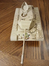 Tim Mee Toy 7520 Walker Bulldog M60 Tank  14" Long Processed Plastic Company  