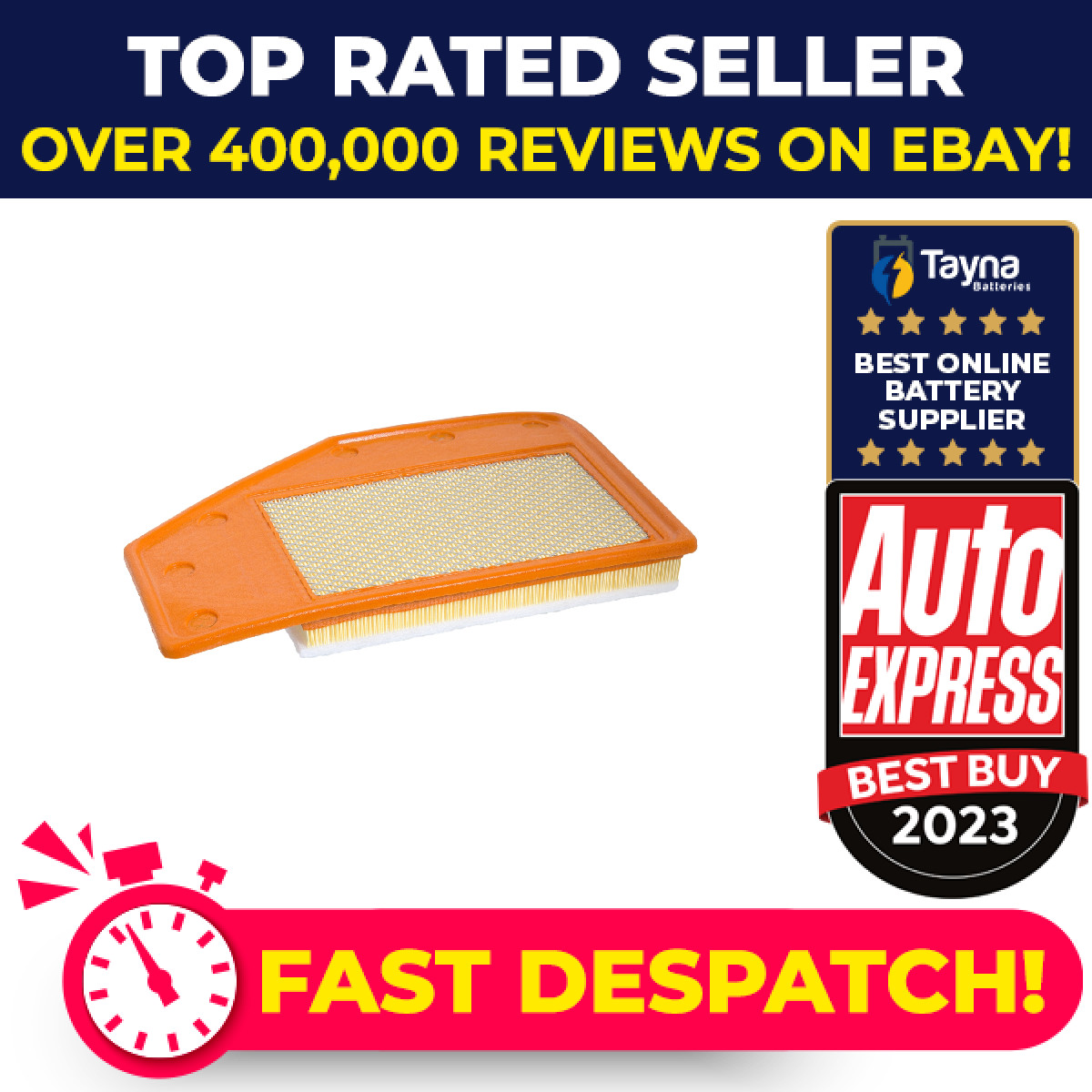 Air Filter fits OPEL INSIGNIA 1.6 2018 on D16SHT Blue Print 023430312 23430312