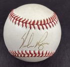 Nolan Ryan Signed Baseball OALB HOF Mets Rangers Angels Astr