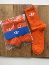 Image of Adidas orginals Cushioned Cotton Crew Socks Medium 5-9 Uk men woman gift present