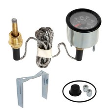 2 Inch 5.2cm 12V Mechanical Water Temp Gauge NPT 1/2 Sensor 40130/110265