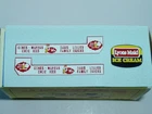 Adhesive labels (3 set) for Matchbox Lesney 47b Commer Mobile Ice Cream Canteen