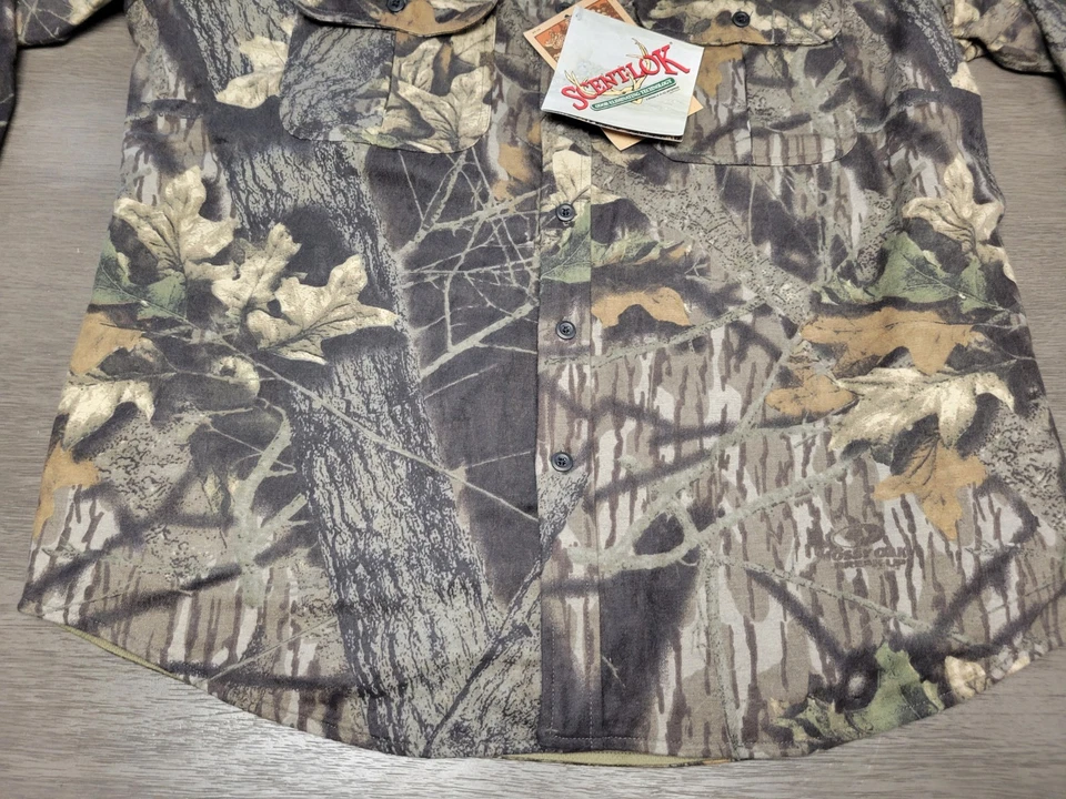 New Cabelas Hunting Jacket Mens Large Mossy Oak Break Up Scent Lok New With Tags - Image 3 of 4