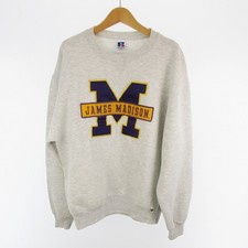 Russell RUSSELL USA 90s M Trainer Sweat James Maddison James Madison College