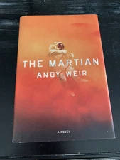 The Martian A Novel by Andy Weir 2014 Hardcover SIGNED BP 1st Edition 5th Print