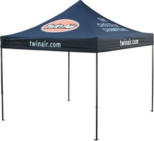 Twin Air Ez-Up Canopy Steel 3x3m Stitched Fabric Top - Optional Sidewalls 177780