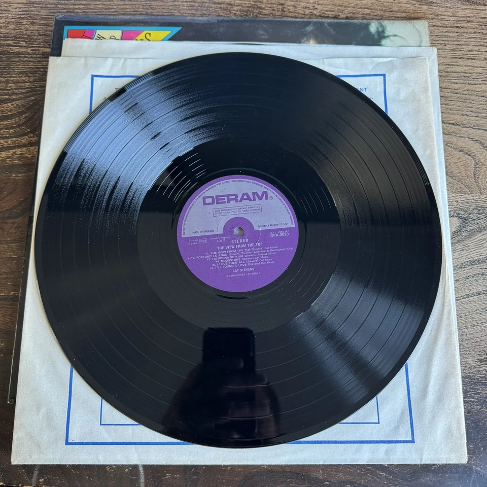 CAT STEVENS THE VIEW FROM THE TOP 2LP set Gatefold DPA 3019/20 - Nice copy  - Image 3 of 4