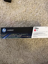 Genuine HP CE313A 126A Magenta Toner Cartridge - NEW SEALED Never Opened