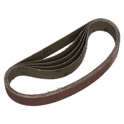 Sealey SB009 Schleifband 30 x 540 mm 40er Körnung 5er Pack