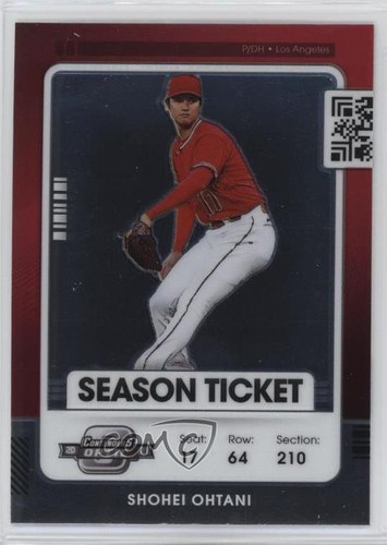 2021 Panini Contenders Season Ticket Optic Shohei Ohtani #100 0qw2