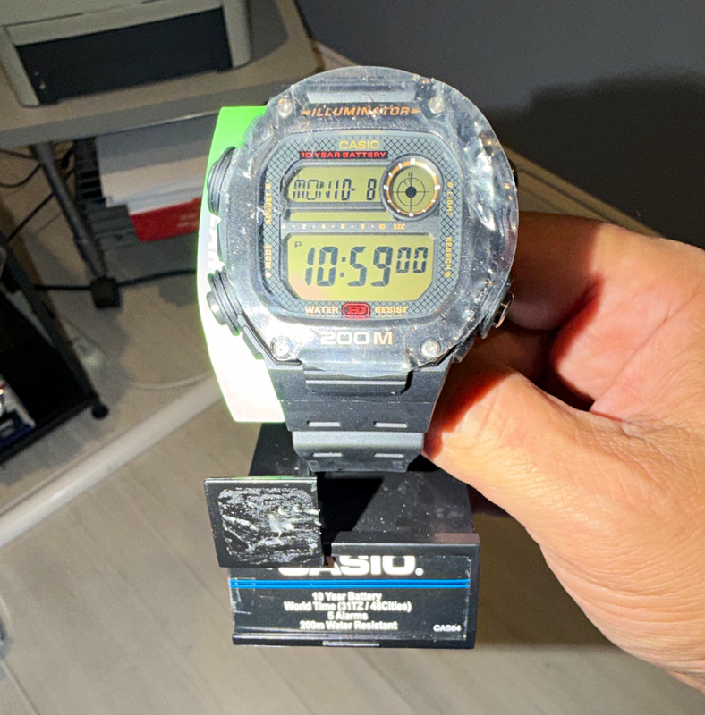 Casio DW-291H-9AV Men’s Digital Quartz Watch 200m WR World Time Alarm