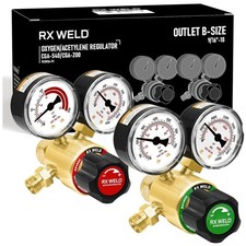 Welding Regulators Compatible with V-Style Torch