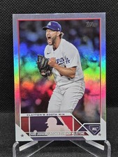 Clayton Kershaw 2023 Topps Update  “200th Win” #US202 Rainbow Foil
