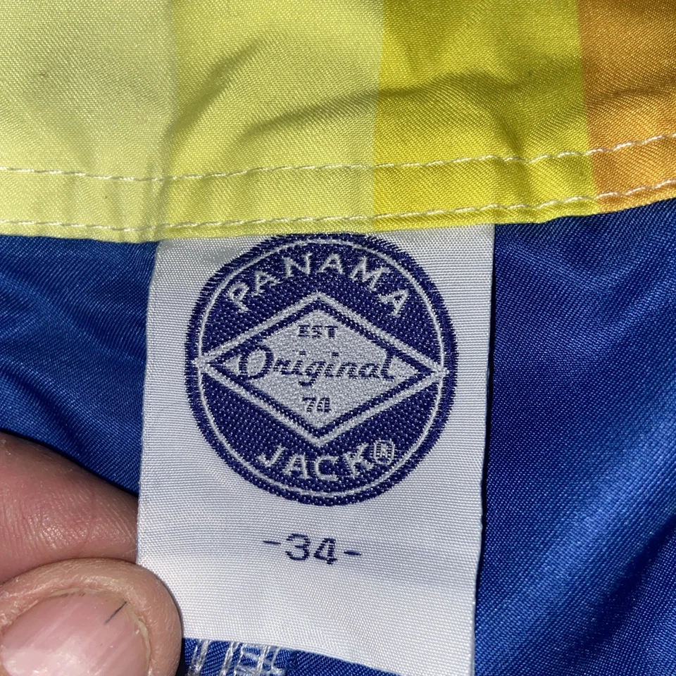 Bañador Panama Jack Board Shorts Talla 34 Arco Iris L14 Foto 4 de 4