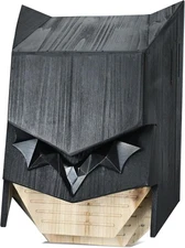 Caped Hero Bat House for Outdoors - Wooden Large Three Chamber Box Perfectly
