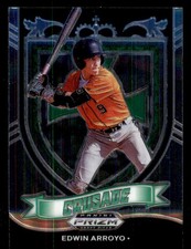 2021 Panini Prizm Draft Picks Crusade #8 Edwin Arroyo