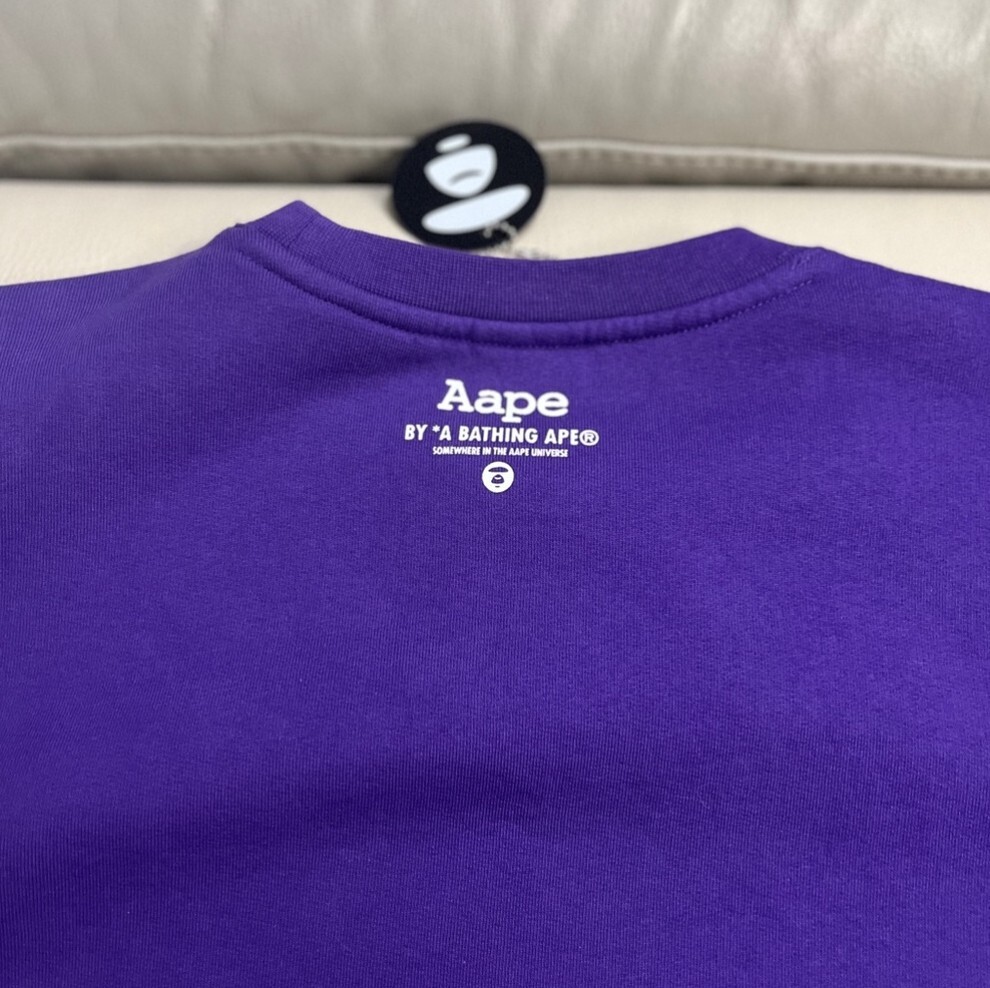 AAPE by A Bathing Ape Adult 2 Logo Hoodie - Men L / Women XL - MRSP$350 image 7