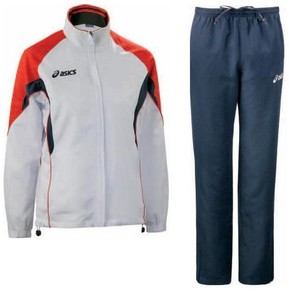 tuta asics rossa donna