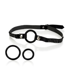 Bound By Diamonds Open Ring Breathable Mouth Gag Bondage Sex Toys for Couples