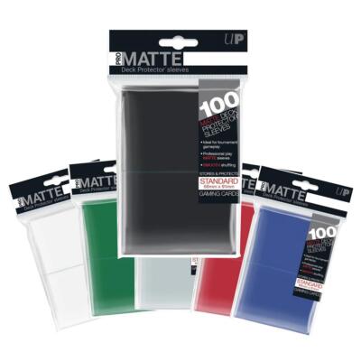Ultra Pro Pro Matte 100 Kartenhüllen geeignet für Pokemon Magic Standardgröße