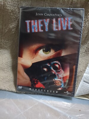 They Live - Roddy Piper, Keith David, John Carpenter U.S DVD Brand New ...