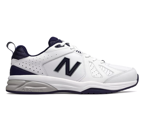 extra wide white trainers