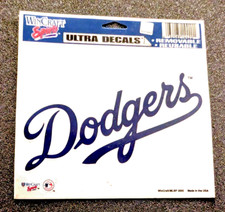 MLB LOS ANGELES DODGERS REMOVABLE / REUSABLE ULTRA DECAL FROM WINCRAFT