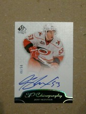 2011-12 SP Authentic Hockey Jeff Skinner SP Chirography Auto #c-JS Ltd #46/50
