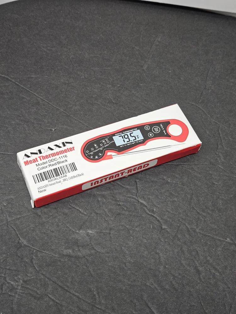 Meat Thermometer Digital for Grilling and Cooking  Waterproof Ultra-Fast Instant