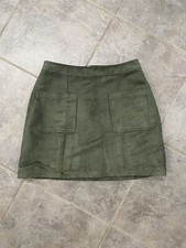 Old Navy Skirt Size 4 So Fun Army Green this Look Front Pockets/soft