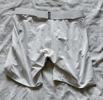 nike white cycling shorts