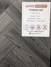 ON SALE !! LVT.HERRINGBONE COMMERCIAL NON CLICK FLOORING.DIY.LIVING. ”SAMPLE”✅✅