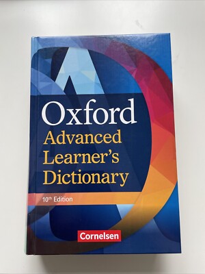 Oxford Advanced Learner's Dictionary  10th Edition Wörterbuch TOP
