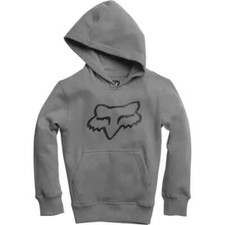 Fox Youth Legacy Fox Head Pullover Heather Grey FO15593185XL Size Youth X-Large